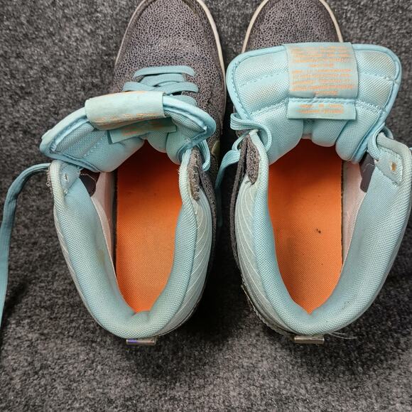 Nike Dunk Sky Hi Wedge Shoes Womens Size 7.5 Gray Safari Iridescent 585560-002 - Picture 8 of 10